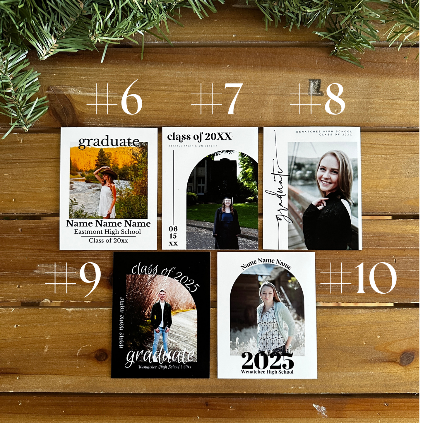Graduation Announcement Photo Magnets