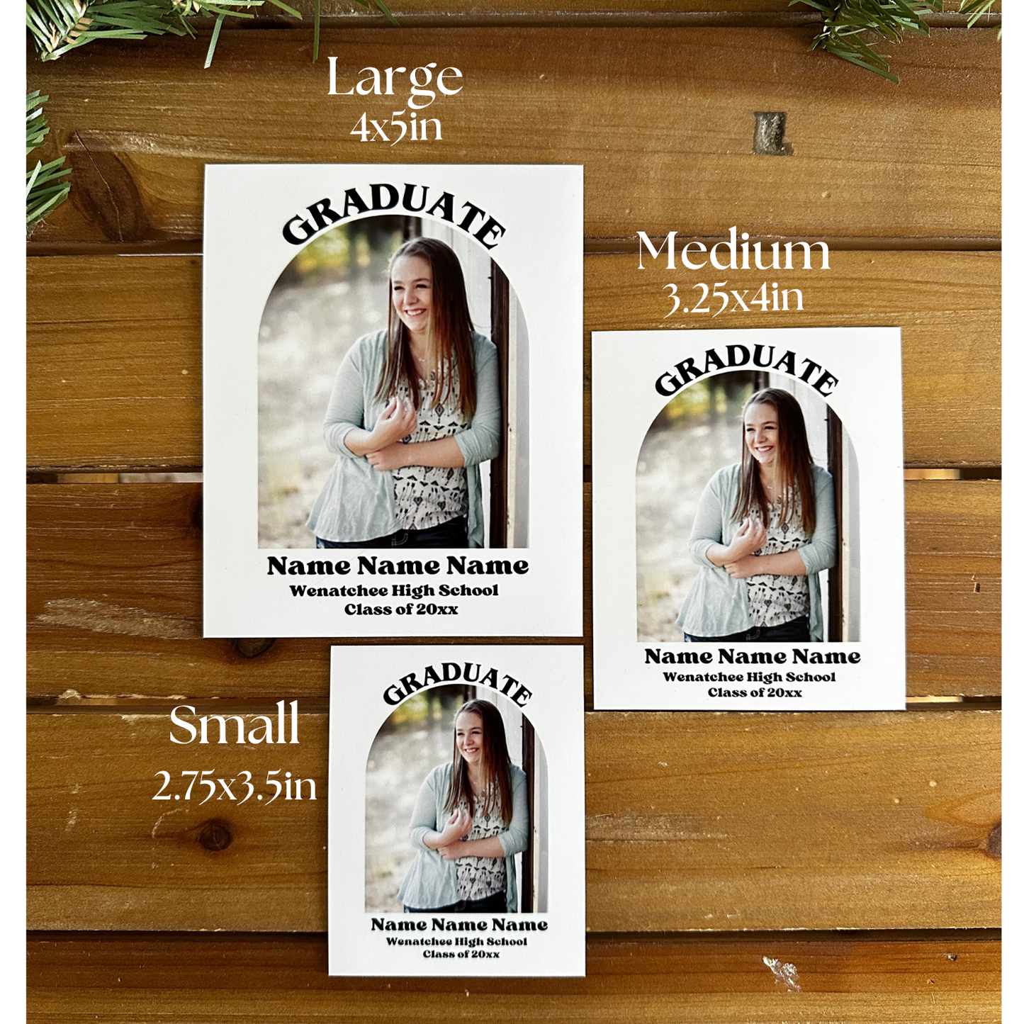 Graduation Announcement Photo Magnets