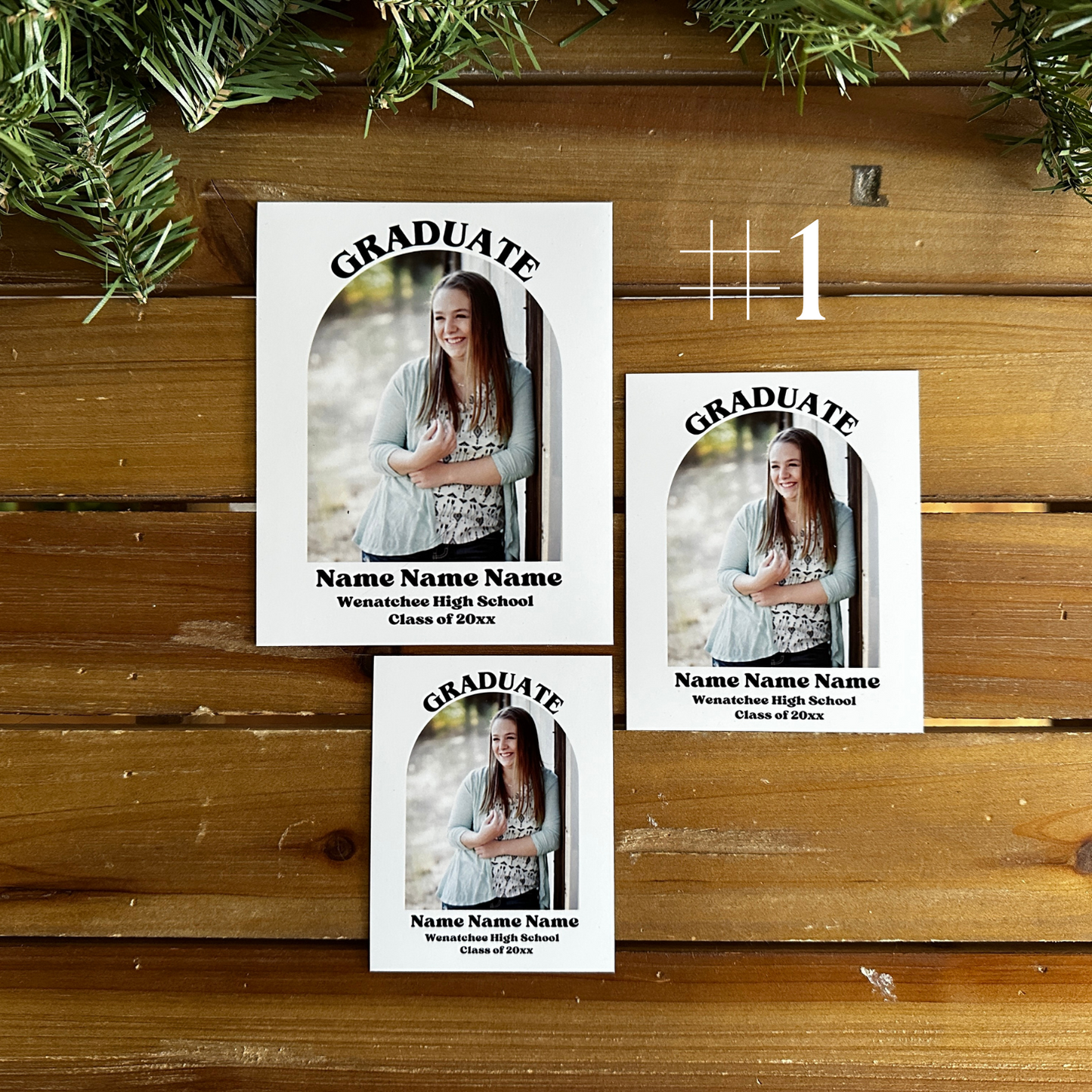 Graduation Announcement Photo Magnets