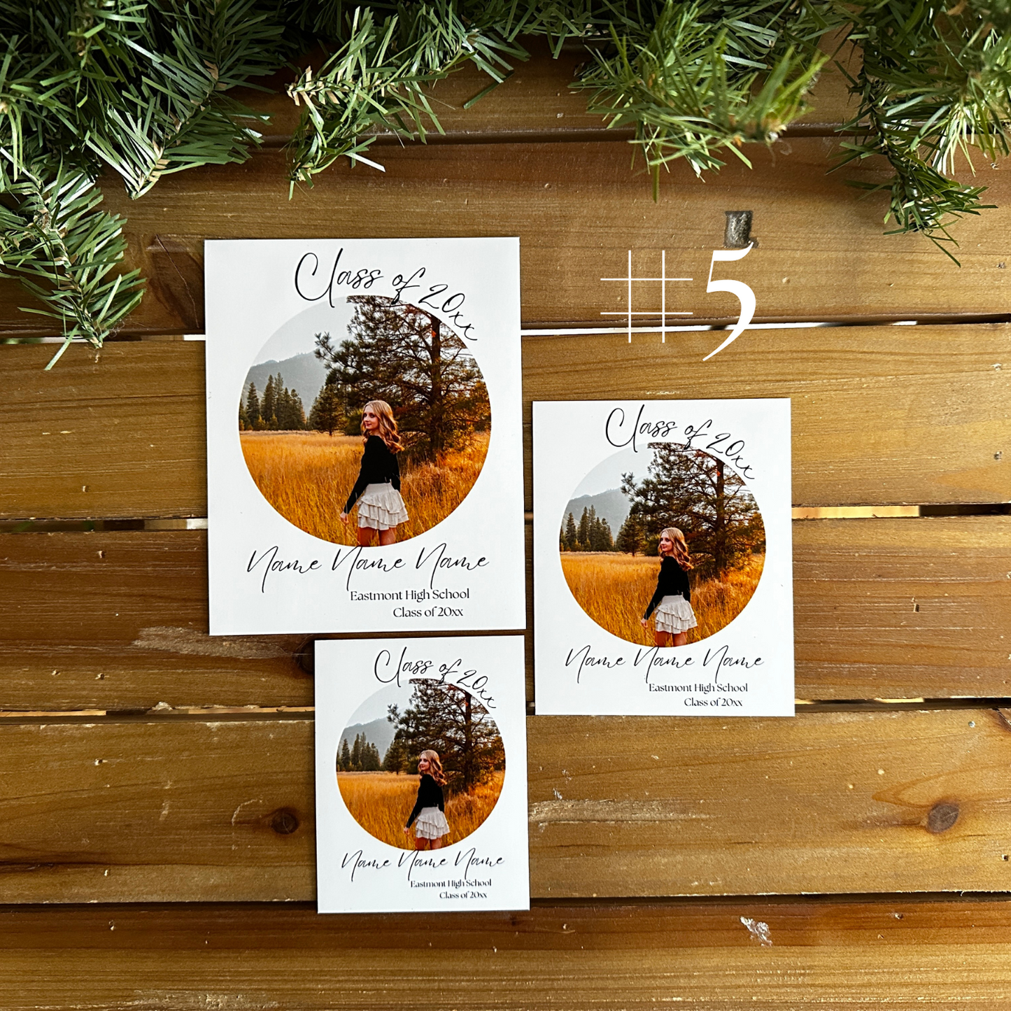 Graduation Announcement Photo Magnets