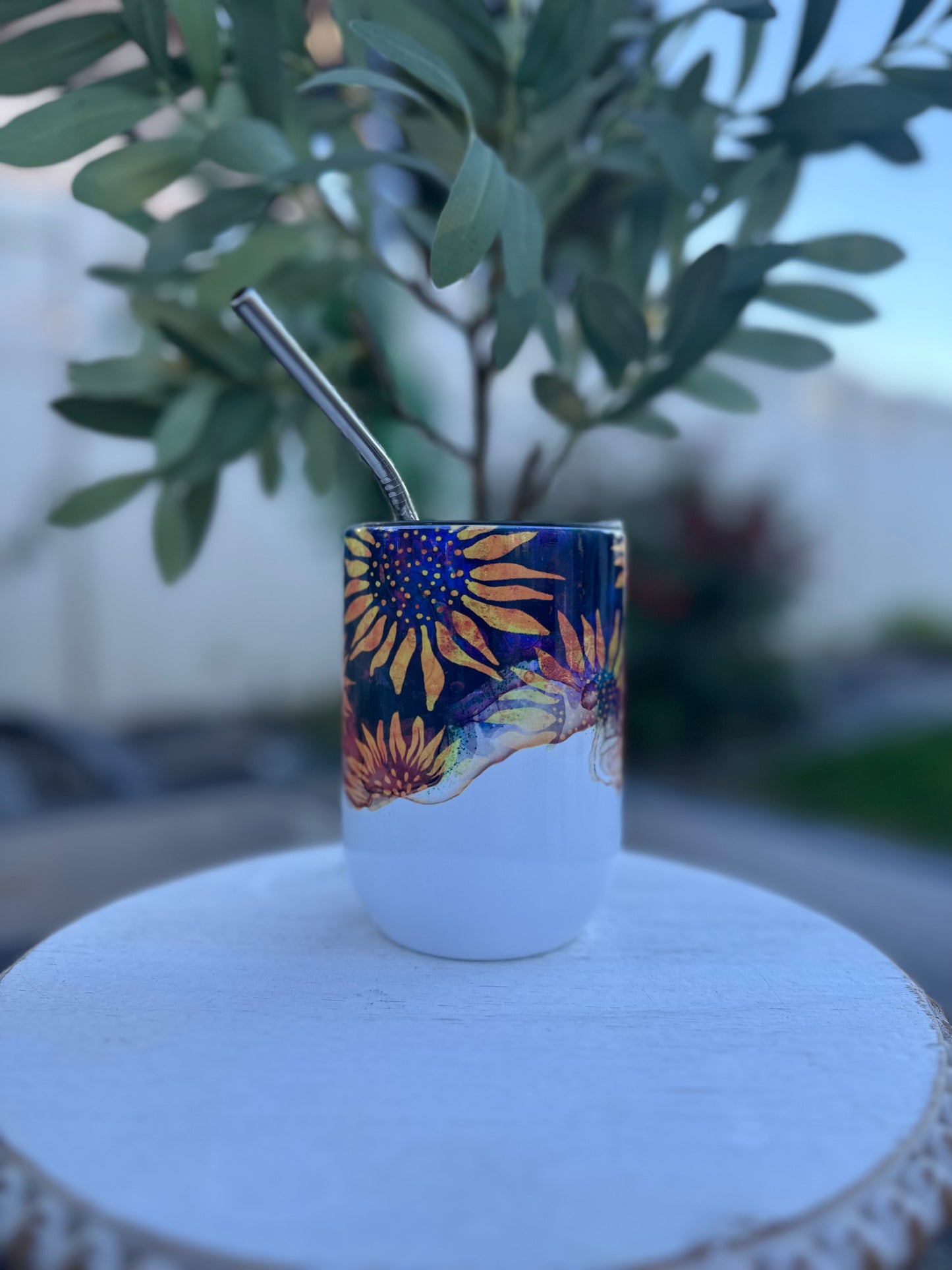 12oz Stainless Steel Wine Tumbler