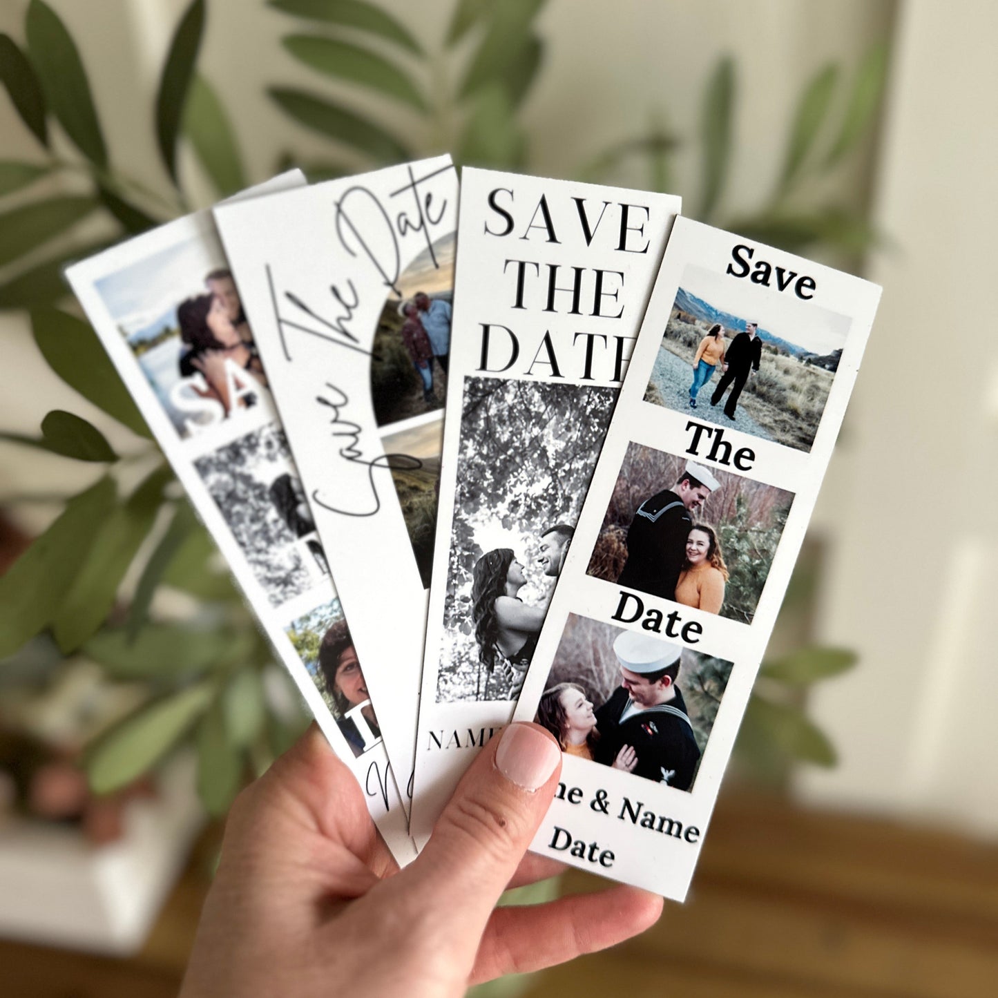 save the date photo magnet