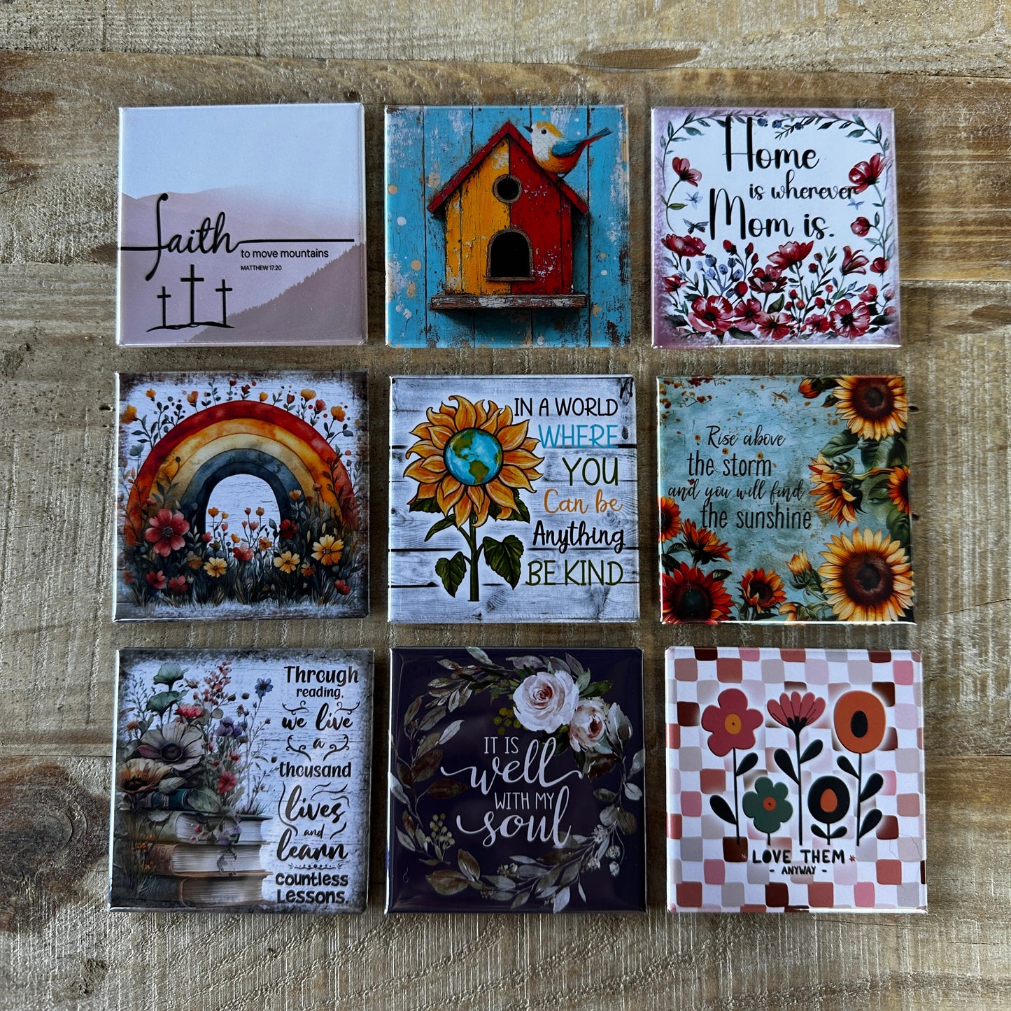 Inspirational magnets