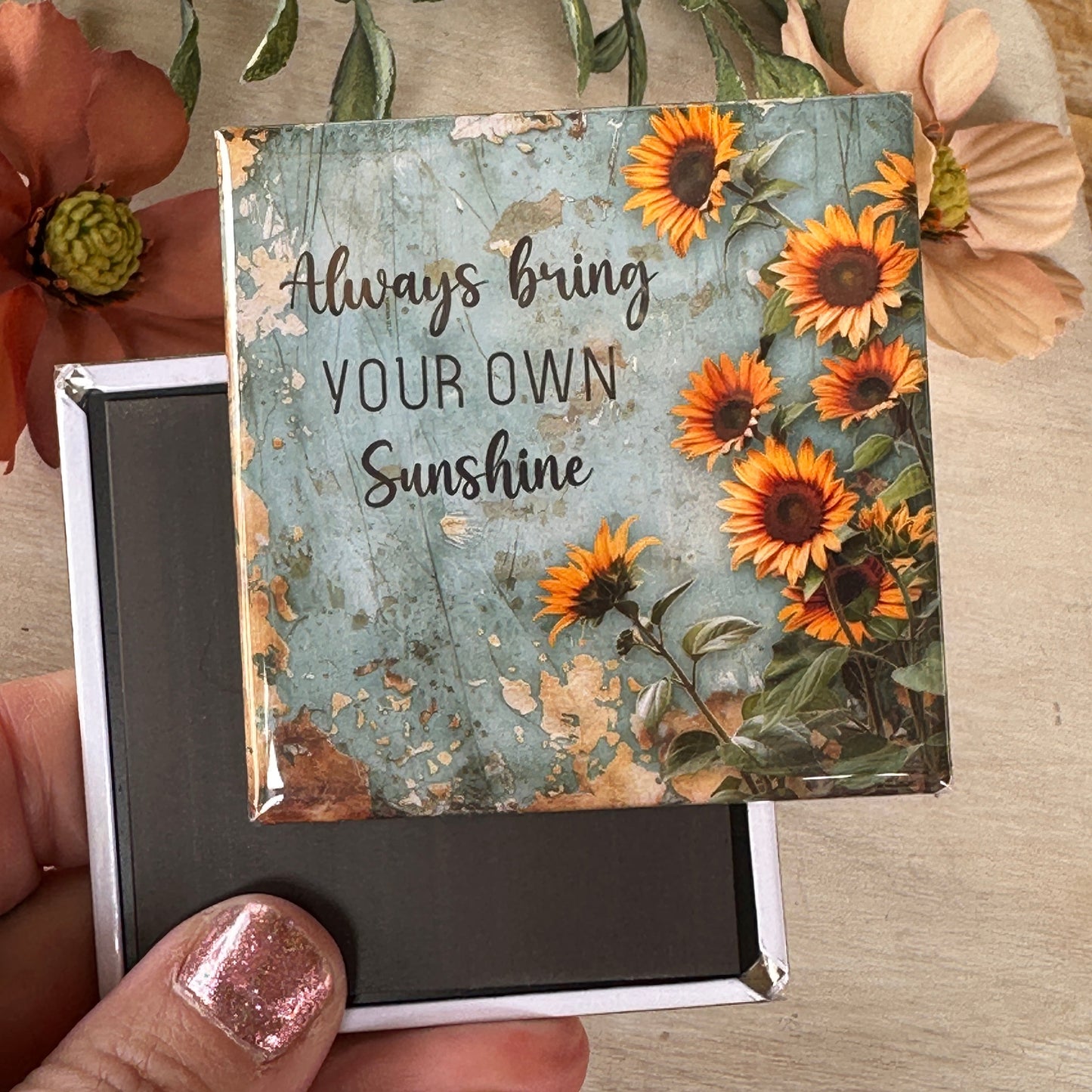 Always bring your own sunshine sunflower