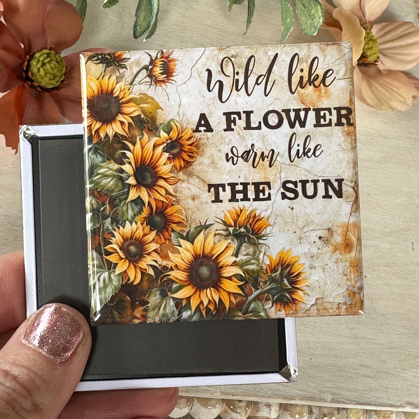 Wild like a flower warm like the sun