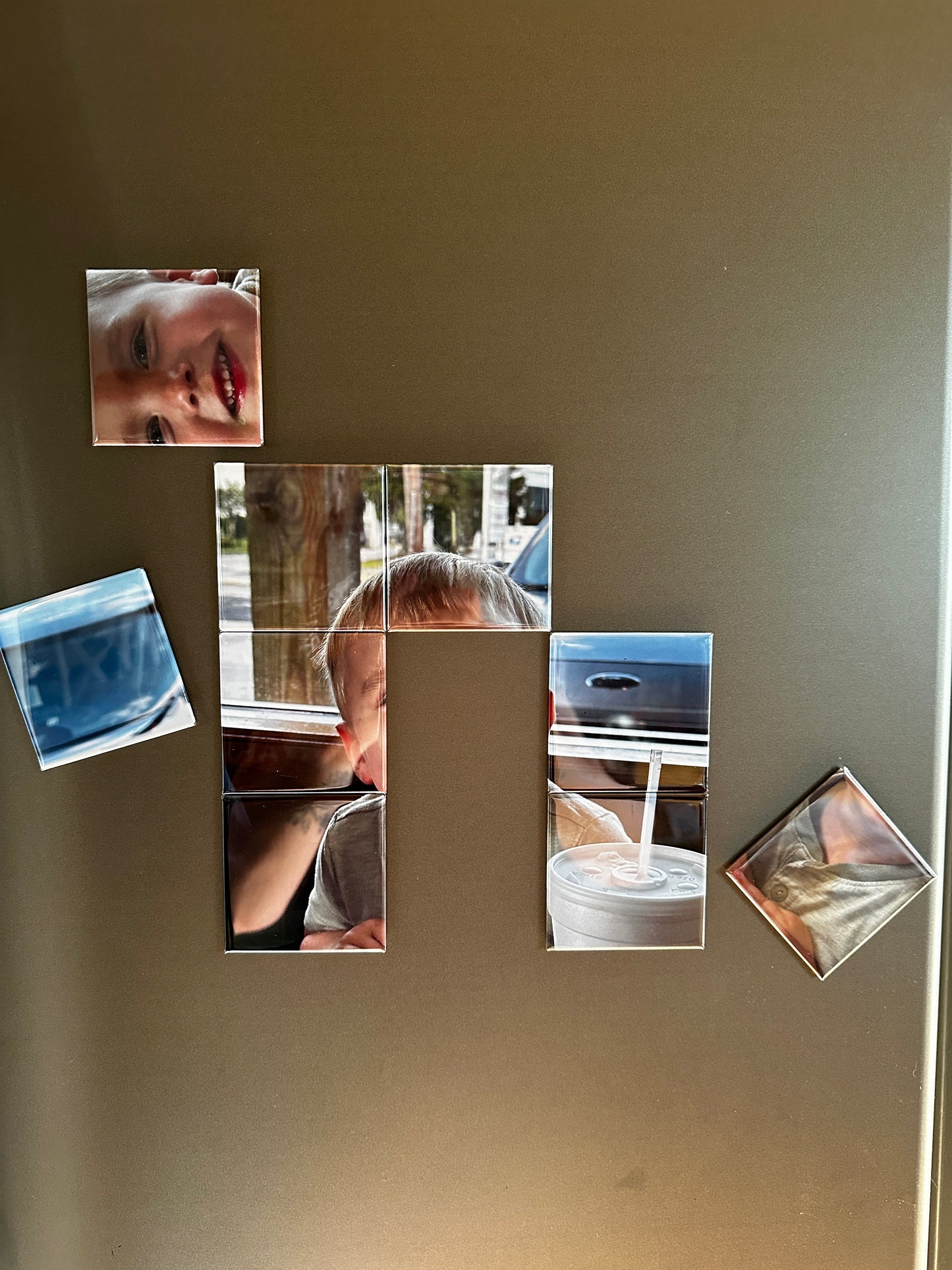 Fridge Photo Magnet Puzzle
