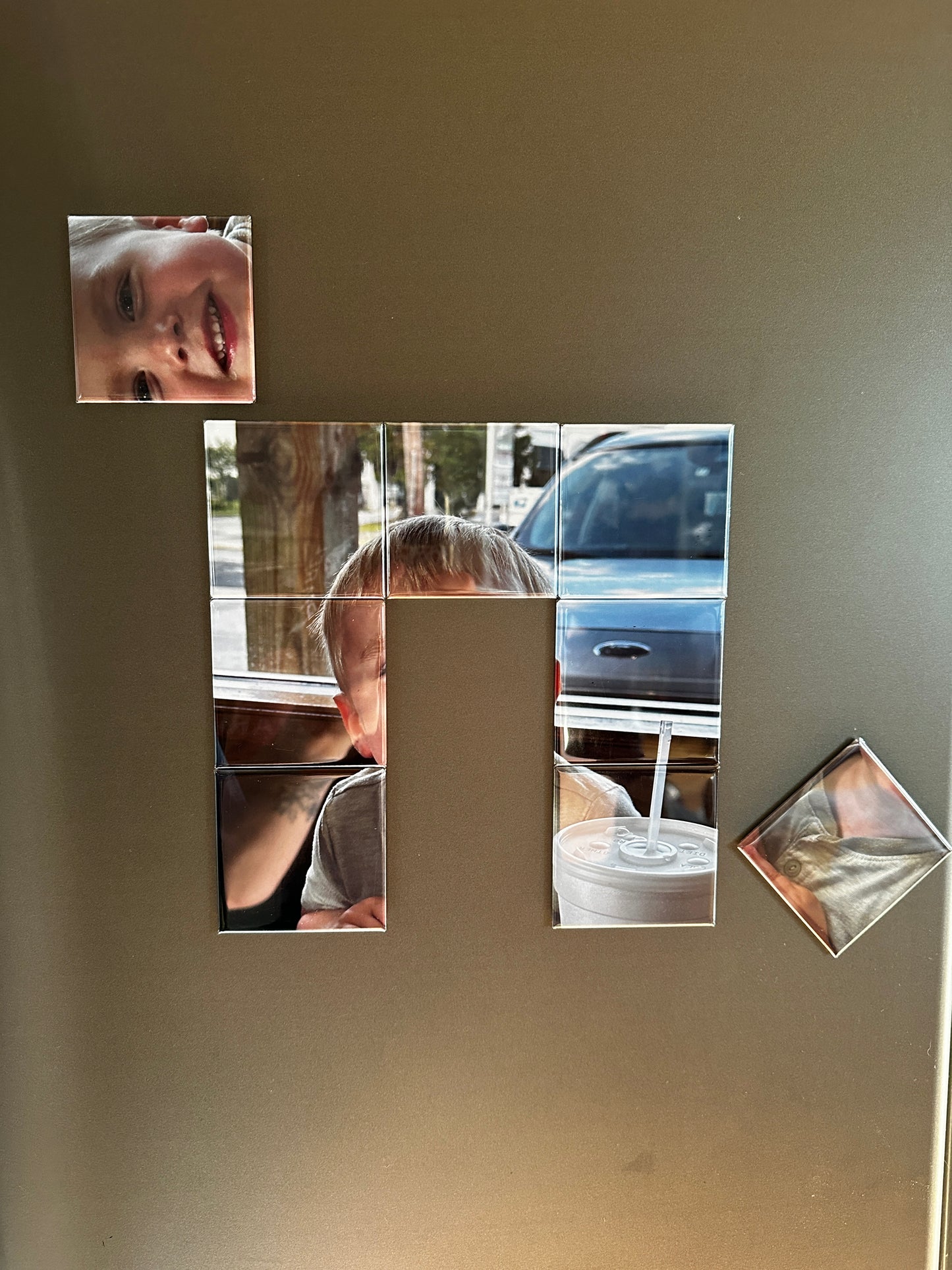 Fridge Photo Magnet Puzzle
