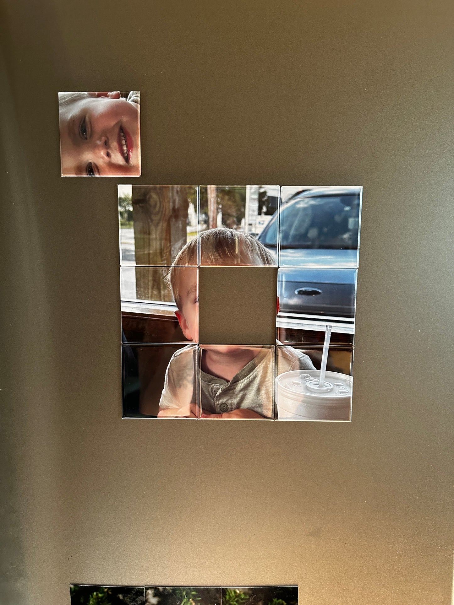 Fridge Photo Magnet Puzzle