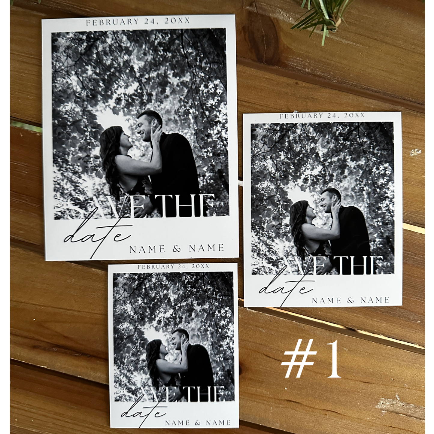 Save The Date Photo Magnets