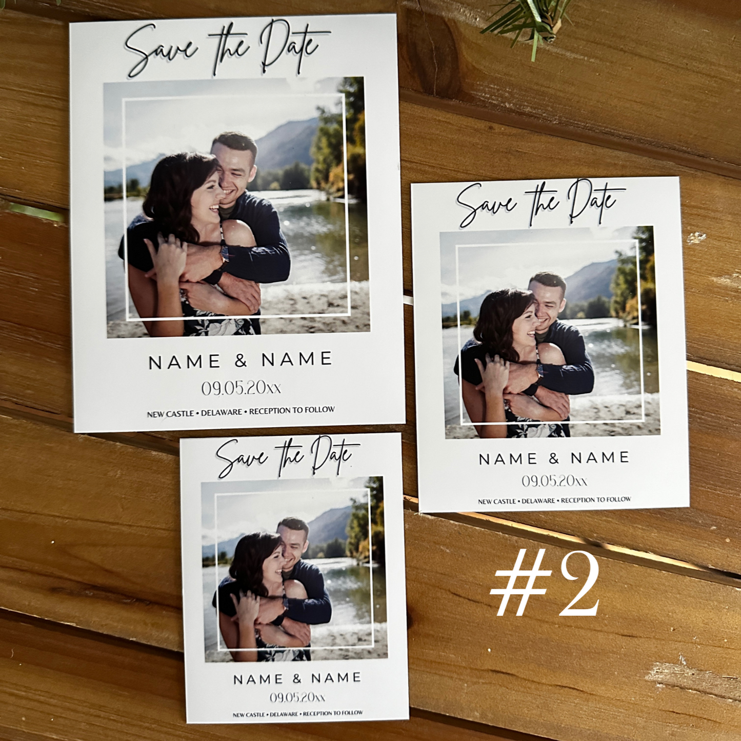 Save The Date Photo Magnets