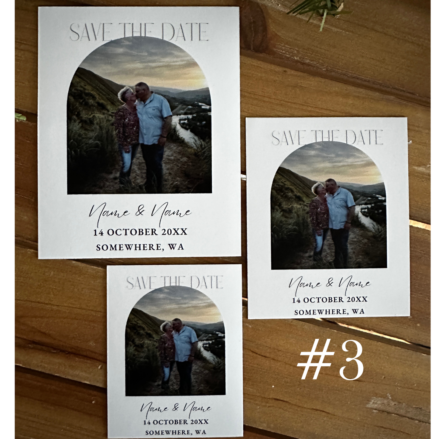Save The Date Photo Magnets