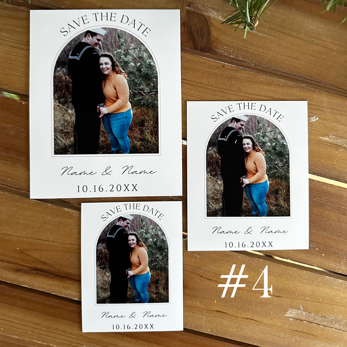 Save The Date Photo Magnets