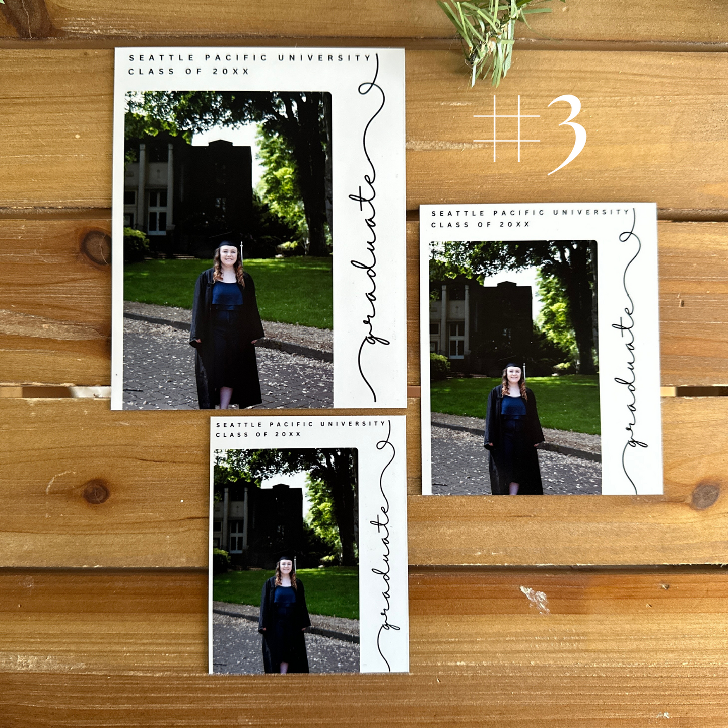 Photo graduation announcement cards