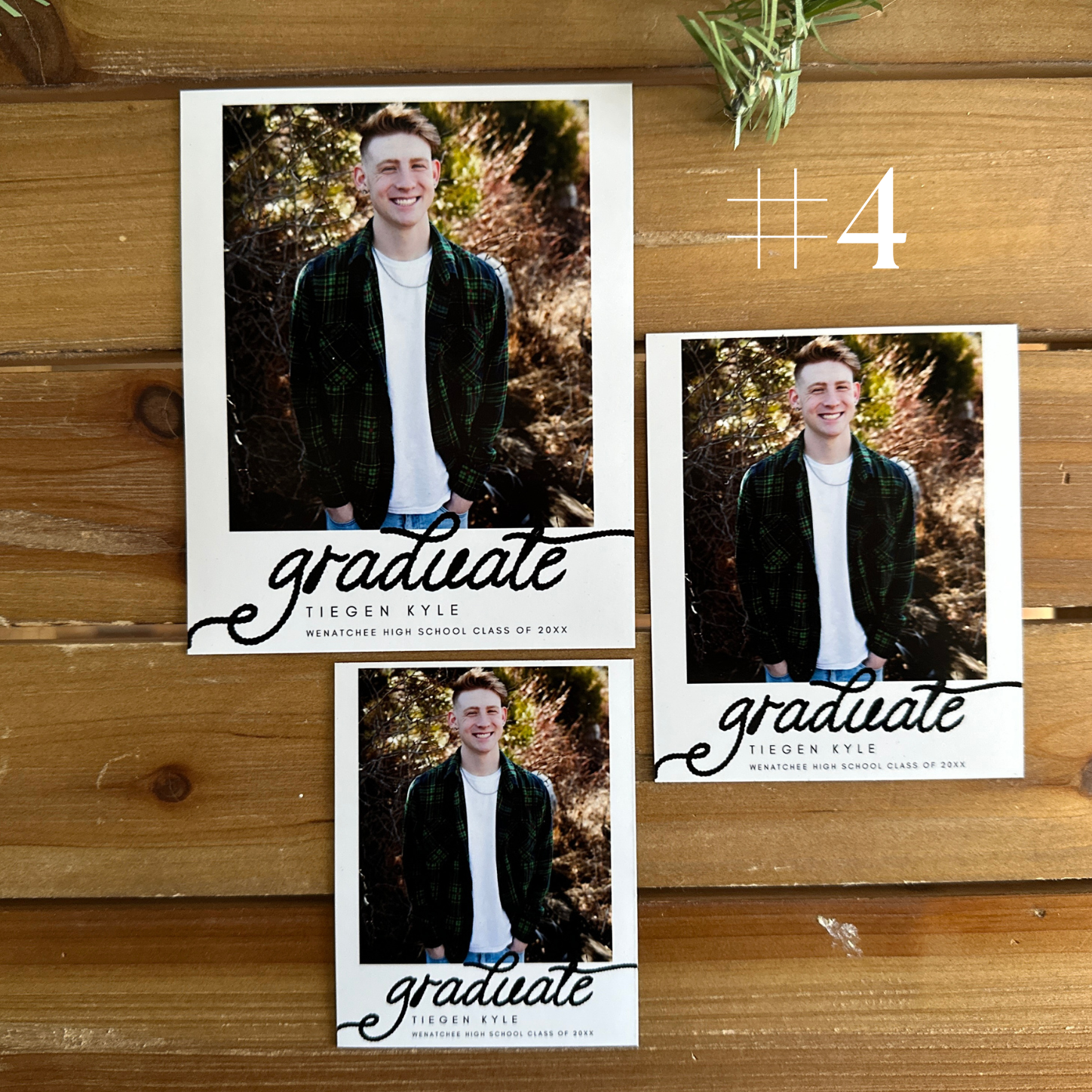 Graduation keepsake magnets
