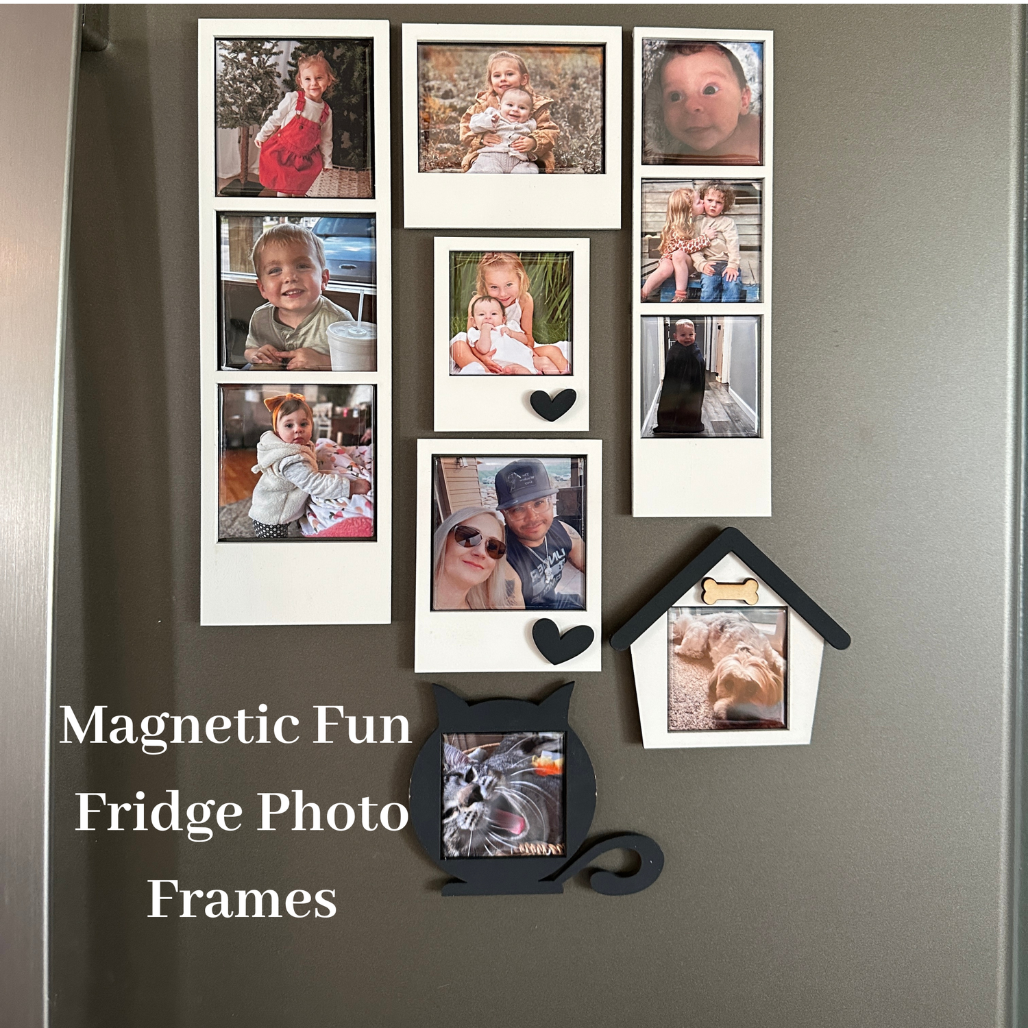 Magnetic Fun Fridge Photo Frames