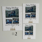 Christmas magnet card