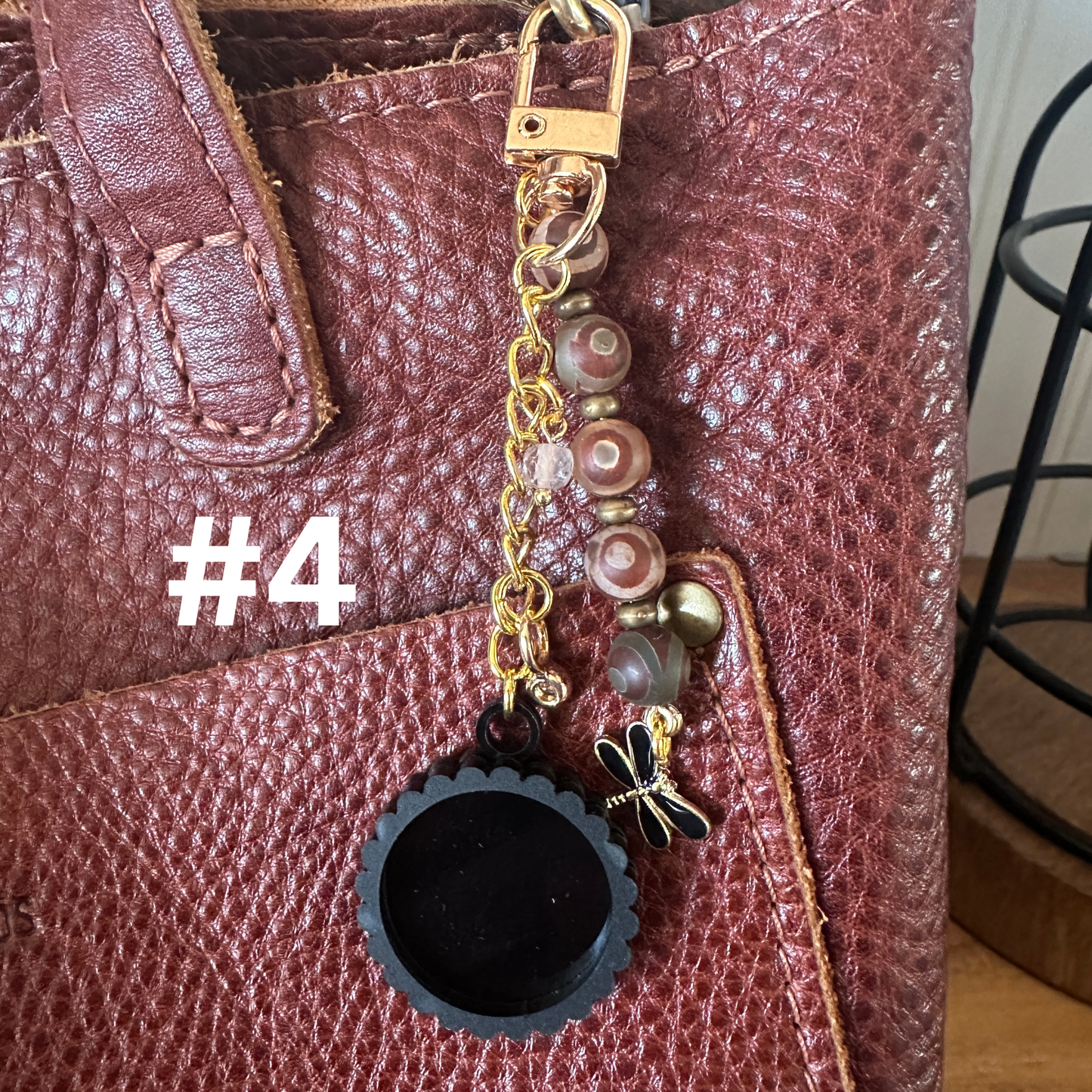 1 inch Custom Photo Keychain/Bag Charm