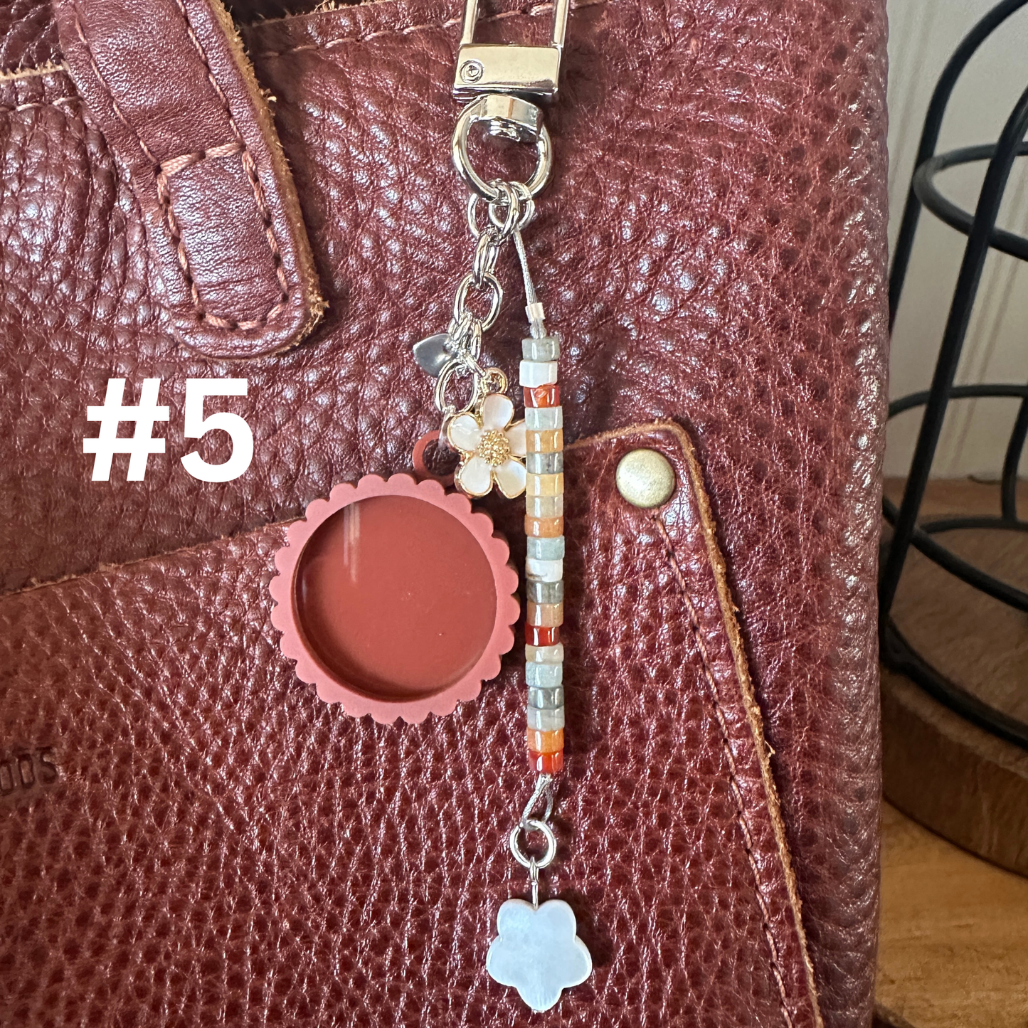 1 inch Custom Photo Keychain/Bag Charm