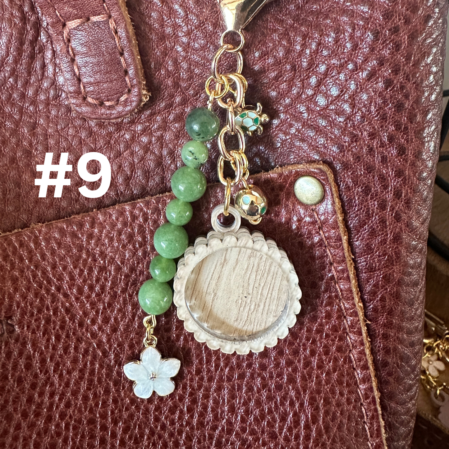 1 inch Custom Photo Keychain/Bag Charm