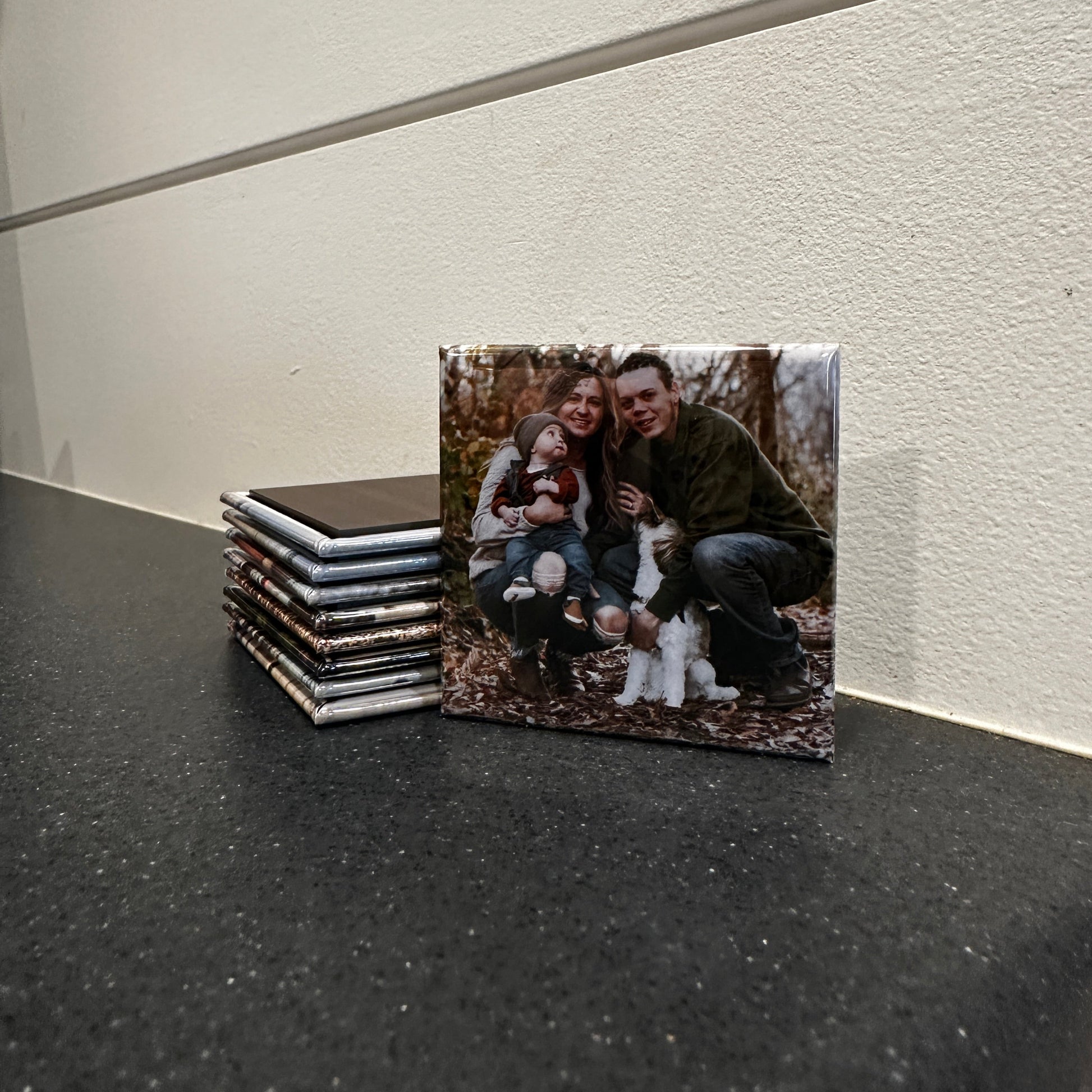 family photo magnet