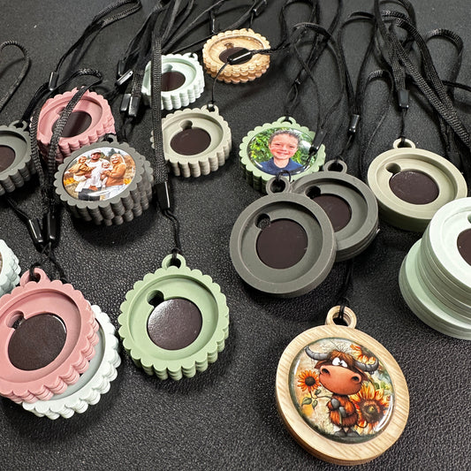 1.25 inch Photo Car Charm