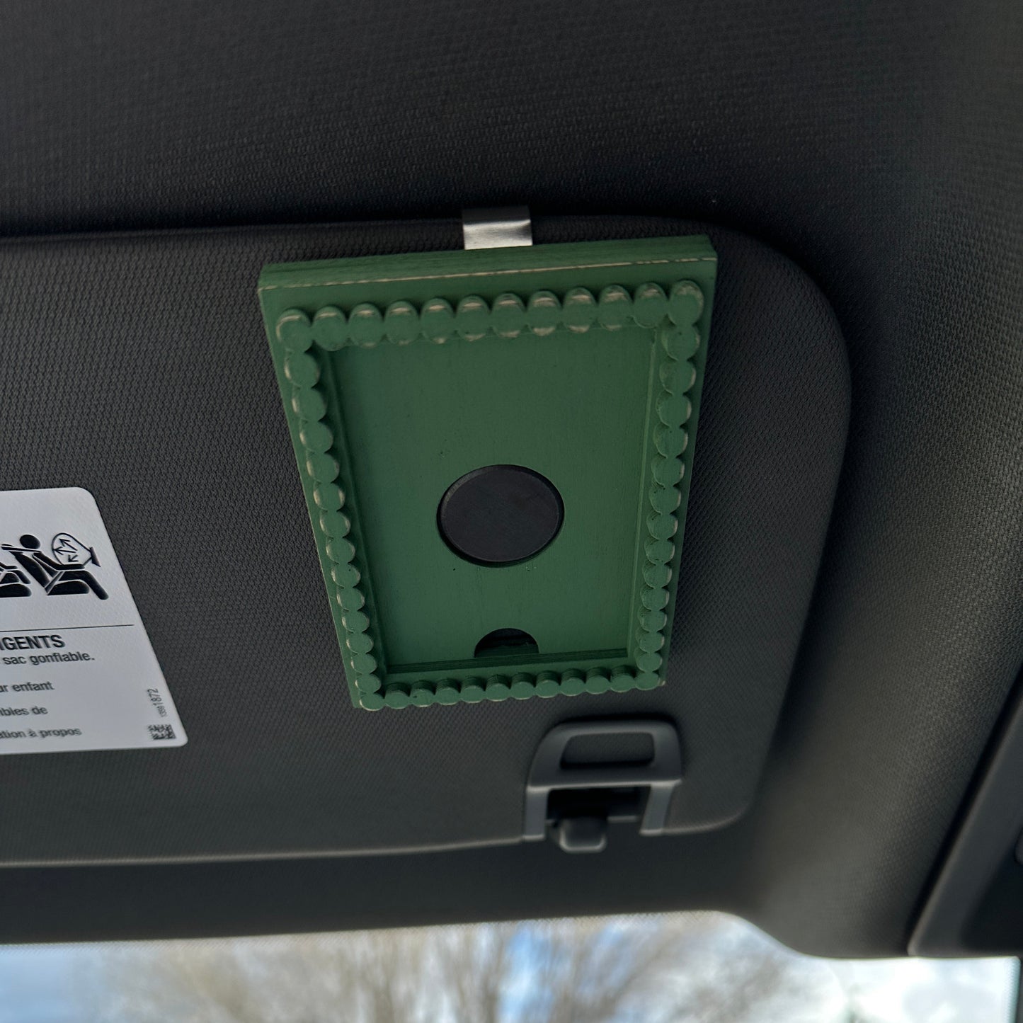 Magnetic Photo Visor Clip