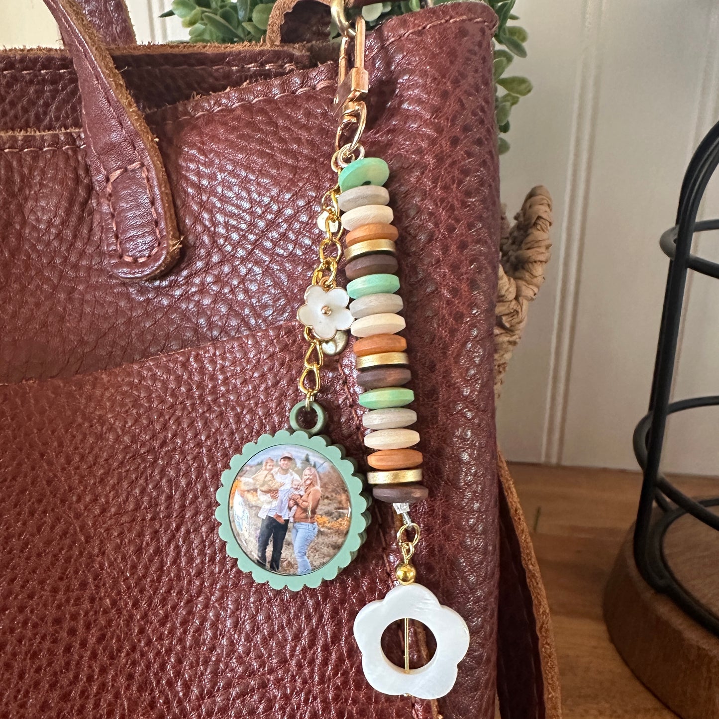 1 inch Custom Photo Keychain/Bag Charm