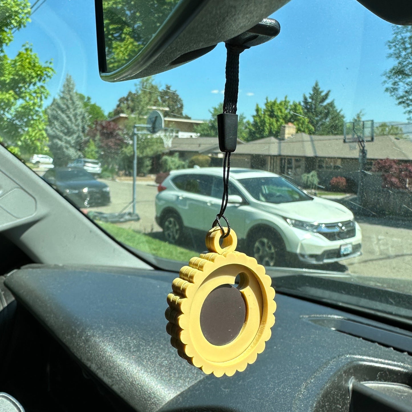 1.25 inch Photo Car Charm