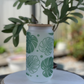 monstera drinkware